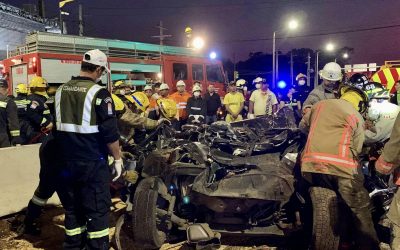Terrible accidente en Pedrozo deja 6 muertos y varios heridos