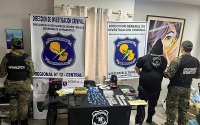 Luque: detienen a presunto microtraficante durante allanamiento