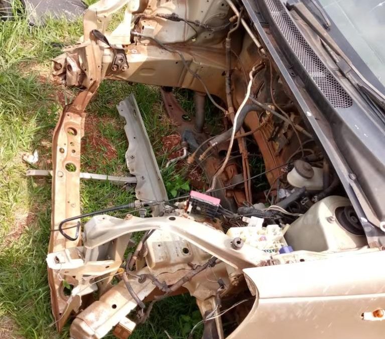 Vehículo “carneado” en corralón municipal de Encarnación: hay cuatro imputados