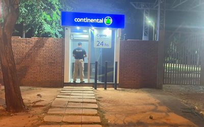 Reportan intento de robo de cajero automático en Luque