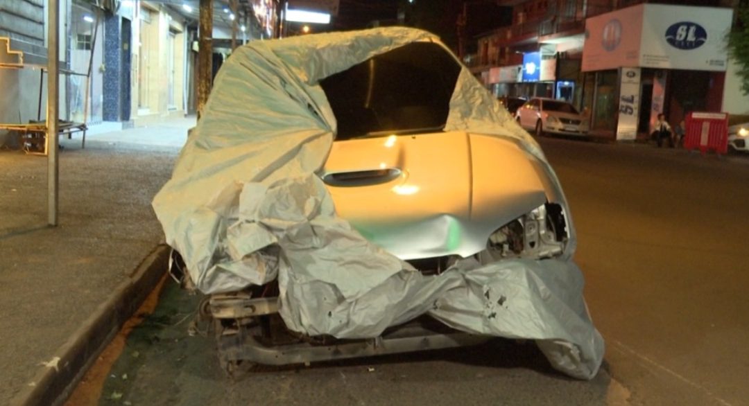 Conductor ebrio causa múltiple choque en San Lorenzo