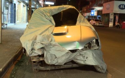 Conductor ebrio causa múltiple choque en San Lorenzo