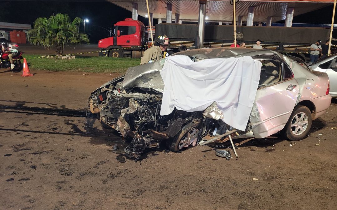 Hombre muere en triple choque en Minga Guazú