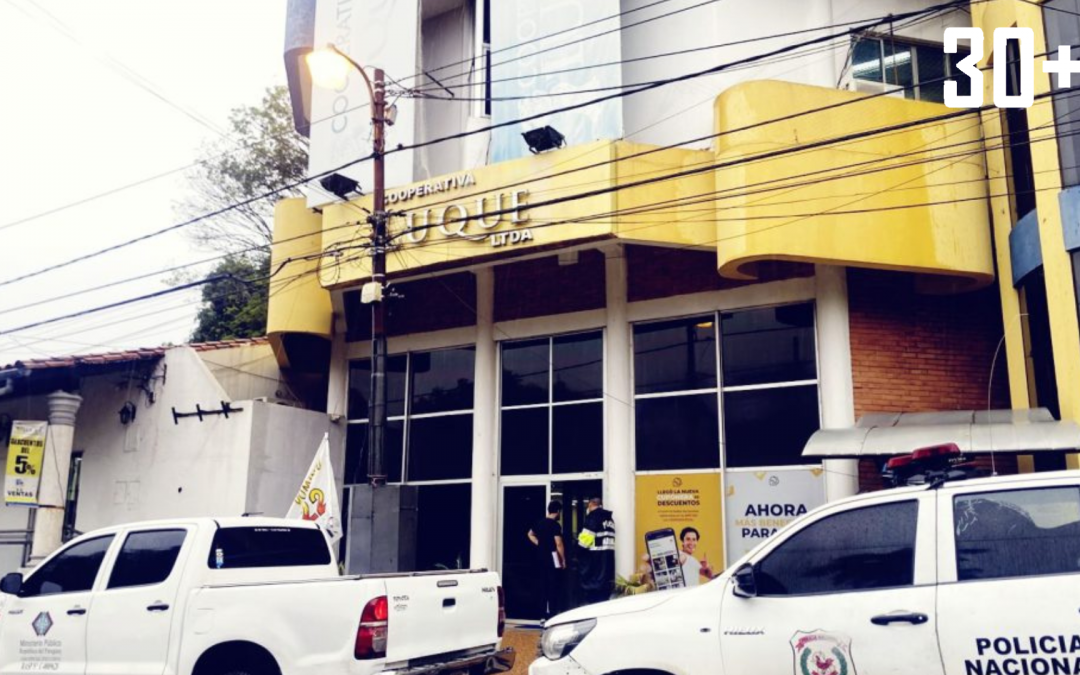 Investigan supuesto desfalco de G. 12.000 millones en la Cooperativa Multiactiva Luque