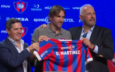 Cerro Porteño presentó oficialmente a Diego Martínez