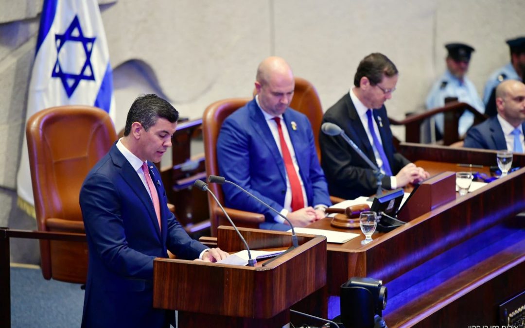 Parlamento de Israel rinde homenaje a Santiago Peña: “Merece un reconocimiento especial”
