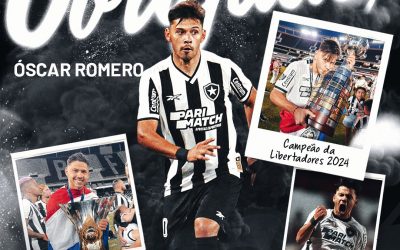 Botafogo oficializa la salida de Óscar Romero