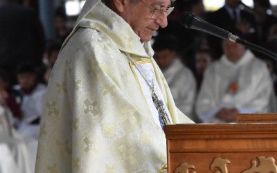 El Monseñor Ricardo Valenzuela escribió una carta abierta dirigida a su pueblo