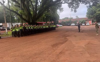 Alto Paraná incorporó unos 103 nuevos oficiales de la Policía Nacional