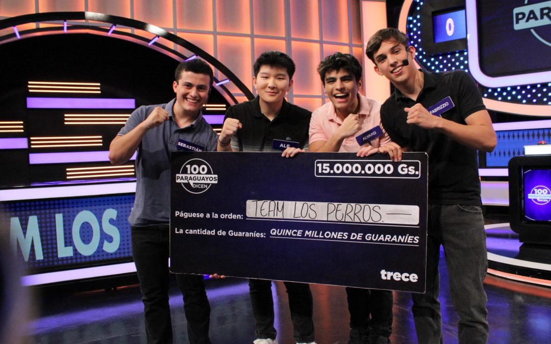 ¡”Los perros” se alzaron con G. 15 millones en 100 Paraguayos Dicen!