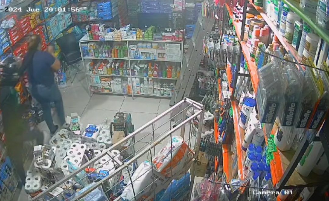 Violento asalto a pañalería en Luque: delincuentes roban G. 6 millones