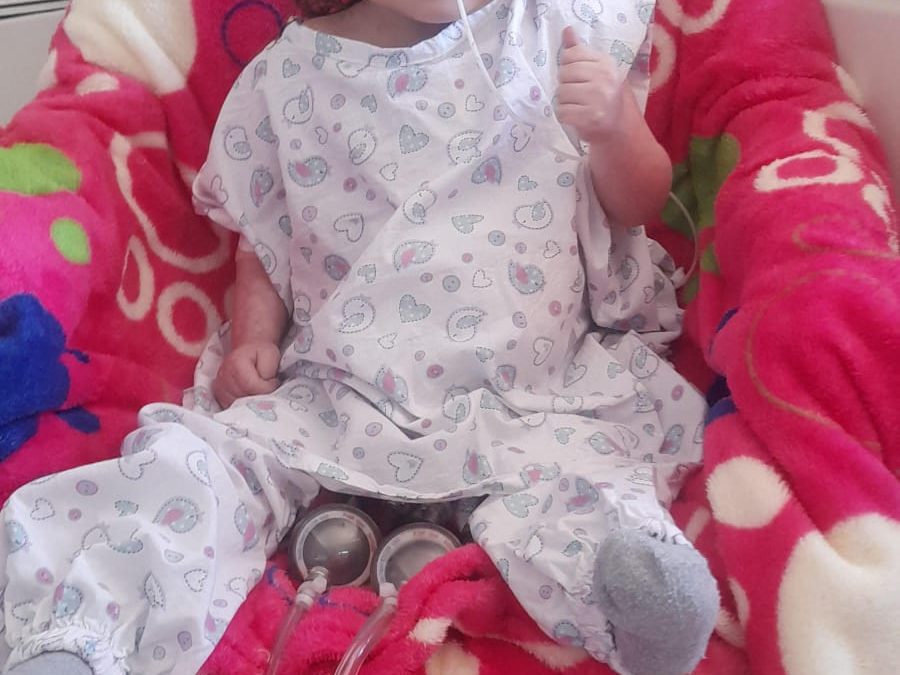 La pequeña Jimena Jazmín no aguantó la espera