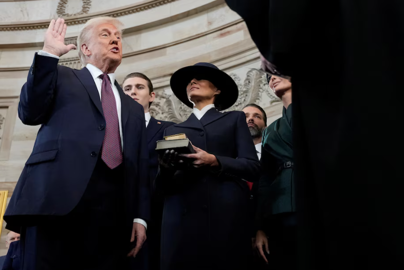 Donald Trump anunció varios cambios durante su discurso de asunción 