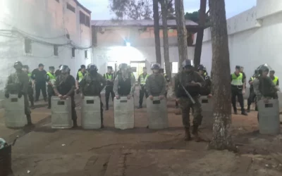 Realizaron un cateo dentro de la cárcel regional de Ciudad del Este