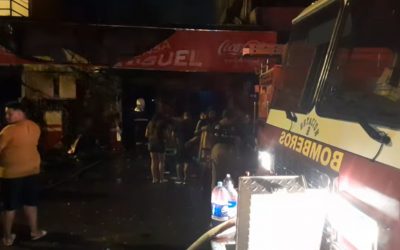 CDE: adultos mayores mueren calcinados durante incendio de su despensa
