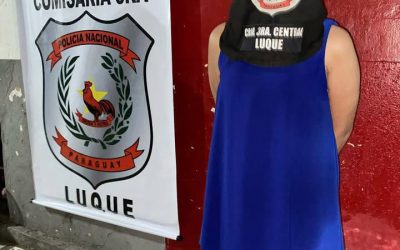 Luque: detienen a mujer que apuñaló a su pareja tras discusión