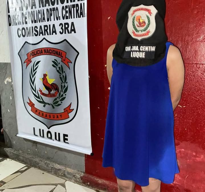 Luque: detienen a mujer que apuñaló a su pareja tras discusión