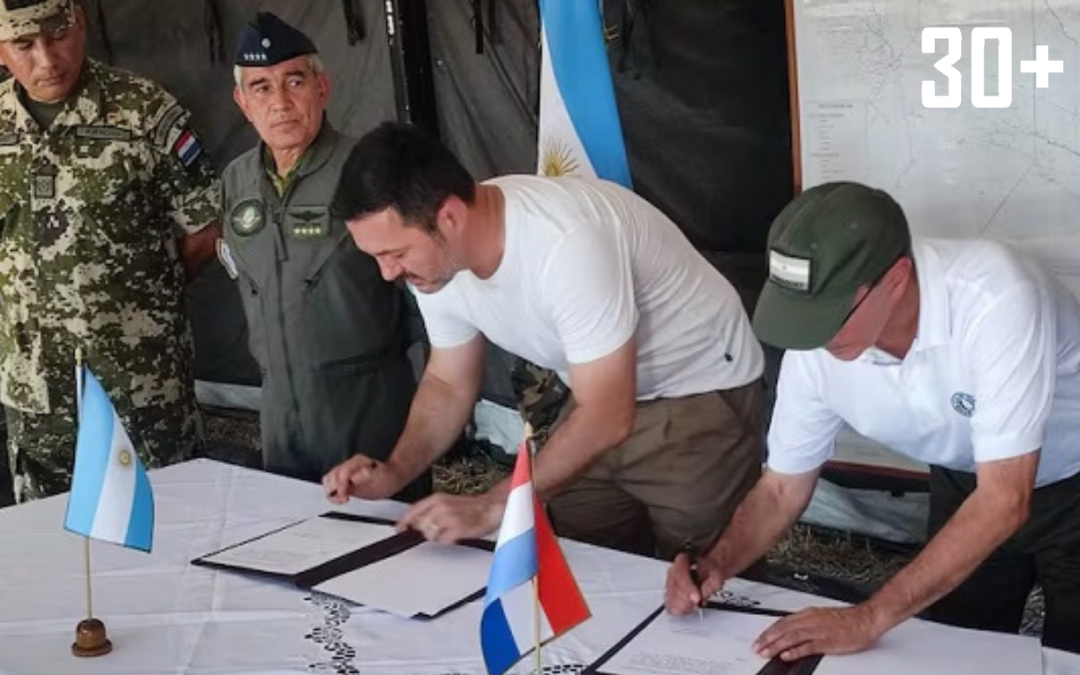 Paraguay y Argentina firman convenio de cooperación para combatir el contrabando y el narcotráfico