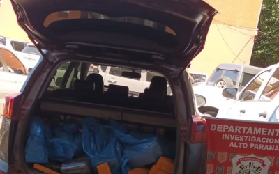 Hernandarias: detuvieron a un hombre con 273 kilos de marihuana