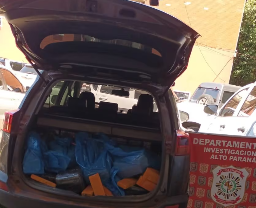 Hernandarias: detuvieron a un hombre con 273 kilos de marihuana