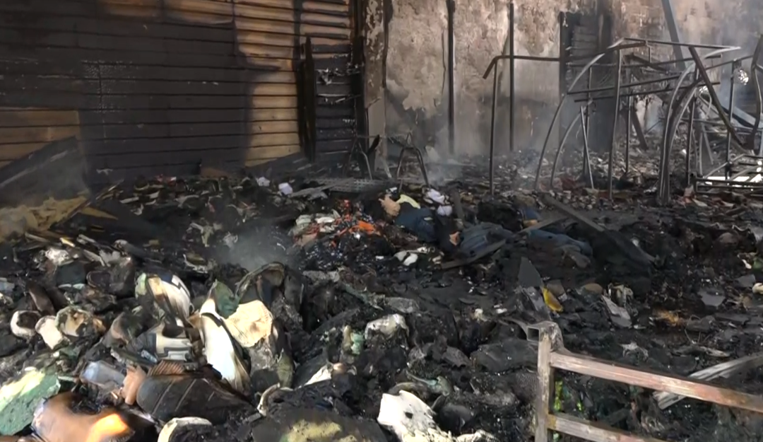 Bomberos lograron controlar el incendio en Fernando de la Mora