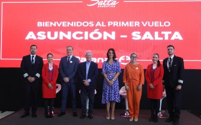 Nueva ruta aérea Asunción-Salta impulsará turismo y negocios