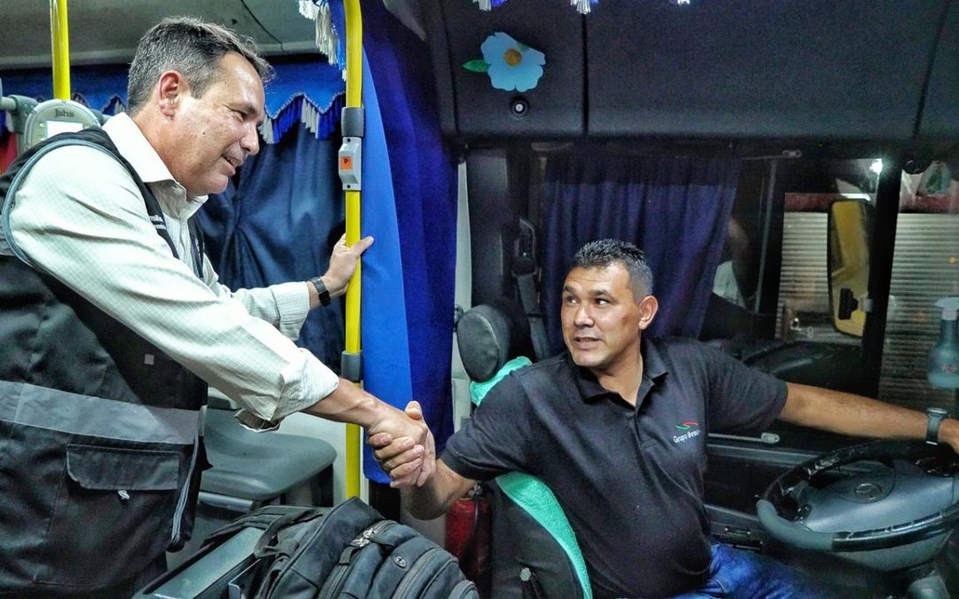Primer fin de semana del Servicio Búho benefició a más de 650 pasajeros