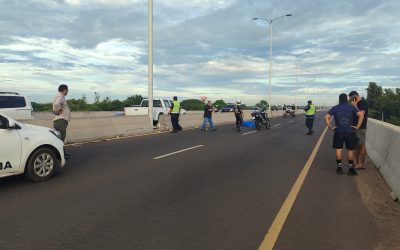 Motociclista muere tras chocar contra columna en zona del corredor vial Botánico