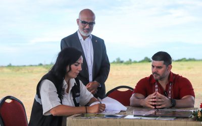 Adjudicaron obras para la construcción de viviendas sociales en el Bañado Tacumbú