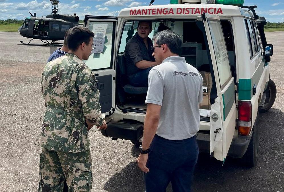 Durante un allanamiento, comitiva fiscal fue atacada por enjambre de abejas