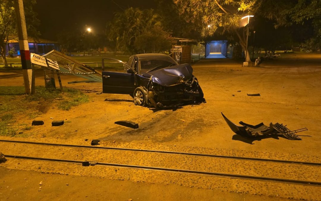 Imputan a policía que protagonizó choque tras carrera clandestina en Areguá