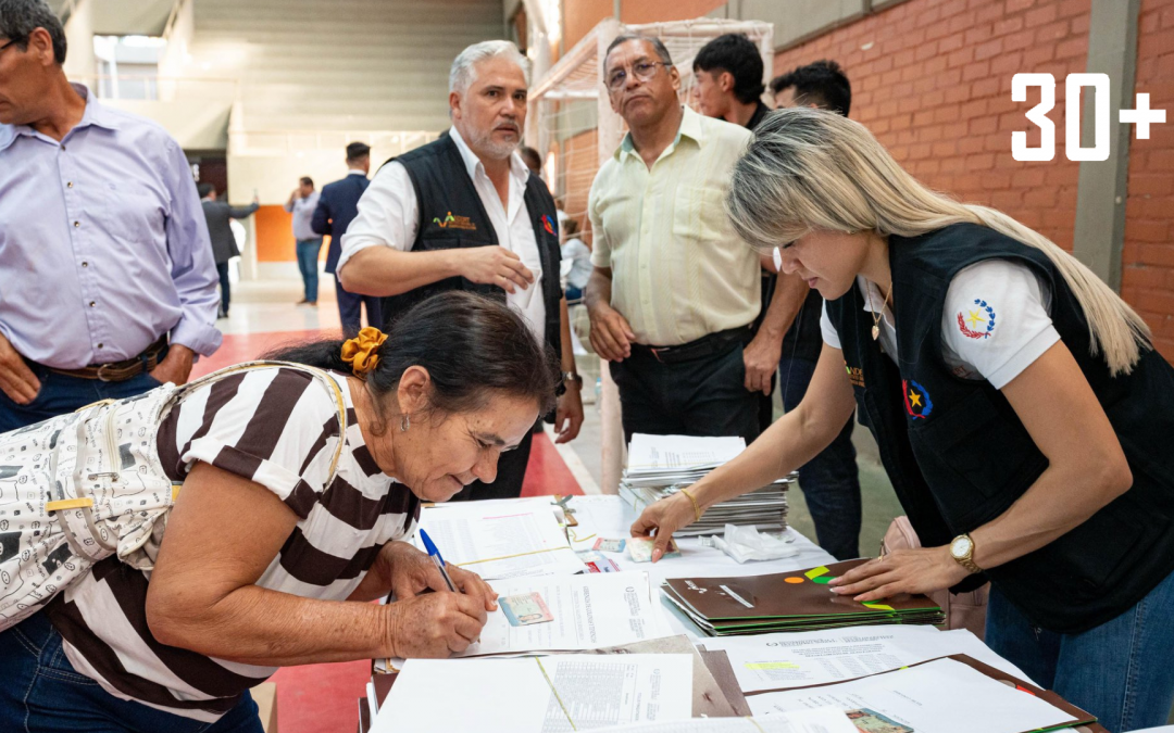 Gobierno de Peña se centra en la entrega masiva de títulos, según titular del Indert