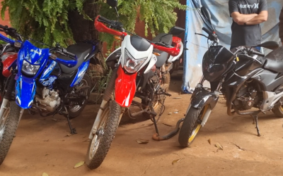 Mediante GPS, recuperan moto robada y desmantelan un desarmadero