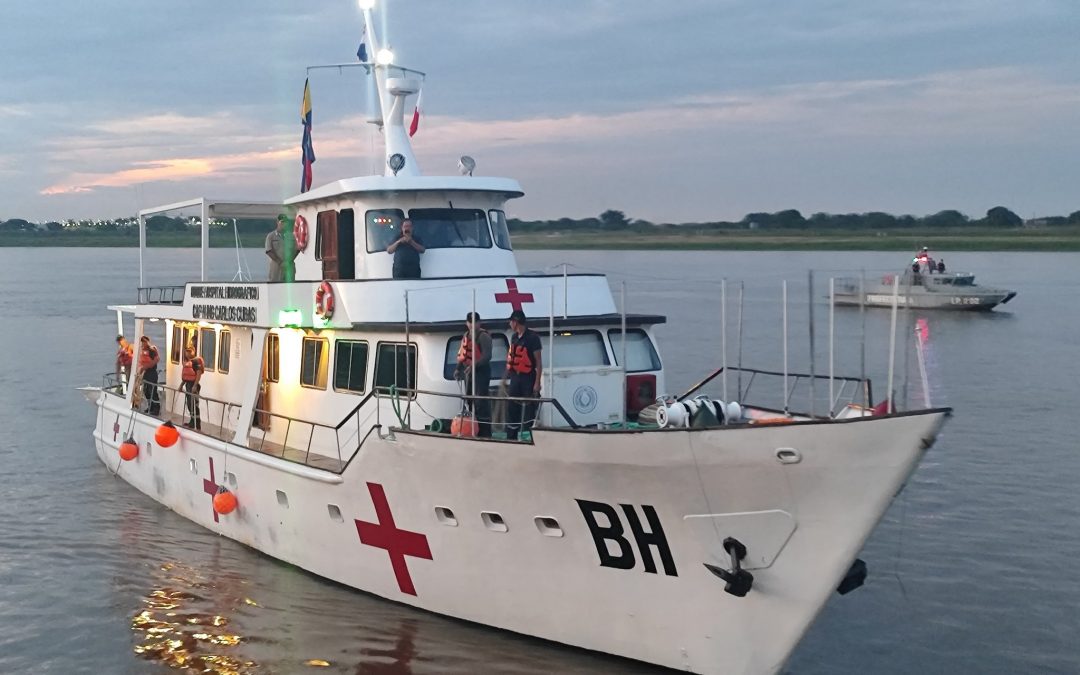 El Buque Hospital brindó asistencia a más de mil personas en Alberdi