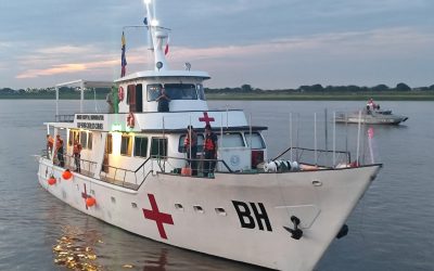 El Buque Hospital brindó asistencia a más de mil personas en Alberdi