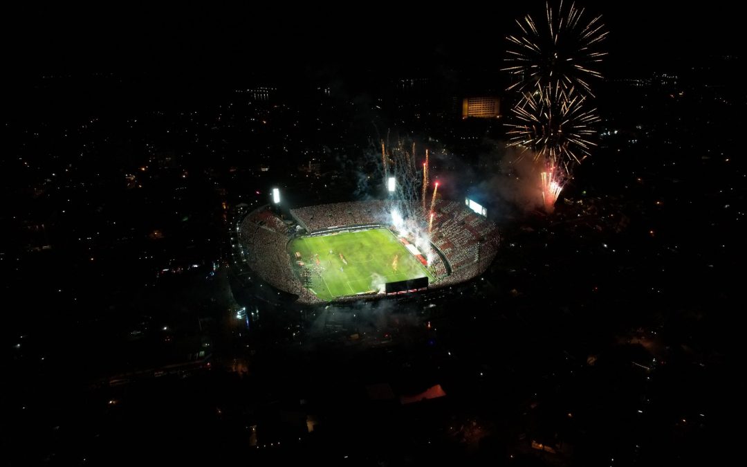Un espectáculo único en la previa al duelo de la Albirroja ante Chile