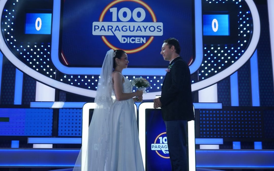 ¡Novios participarán en “100 Paraguayos Dicen” por la boda de sus sueños!