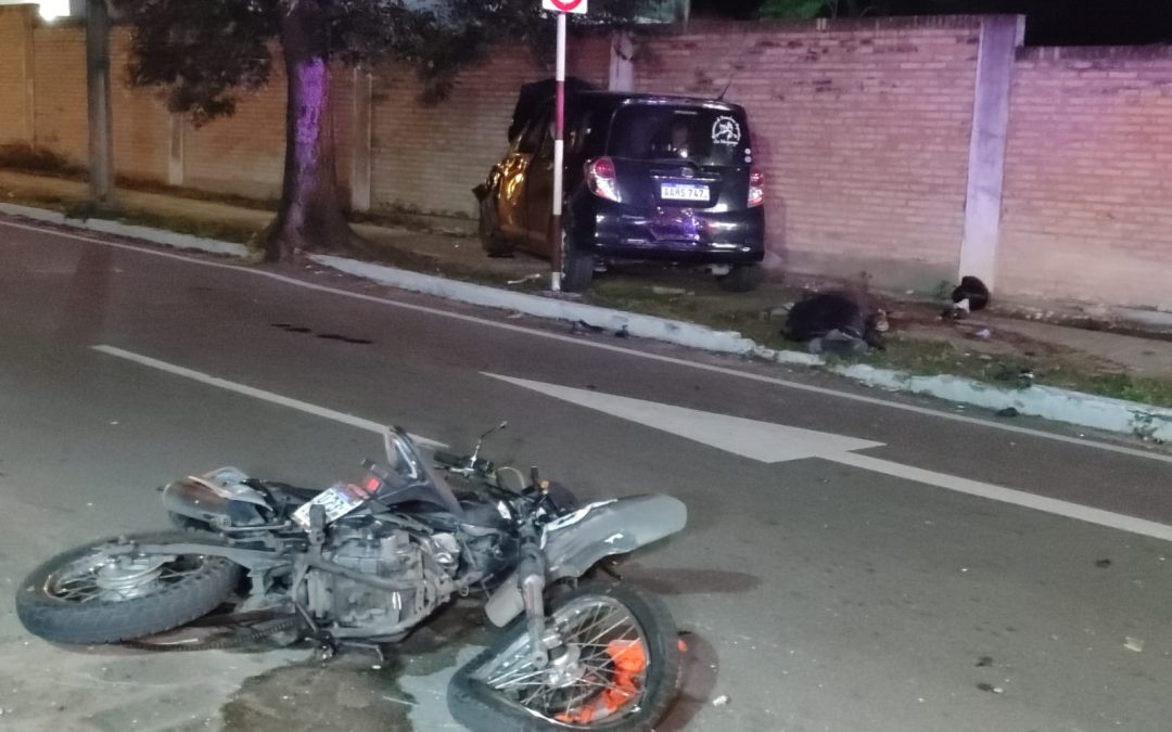 Joven militar muere en violento choque en Asunción