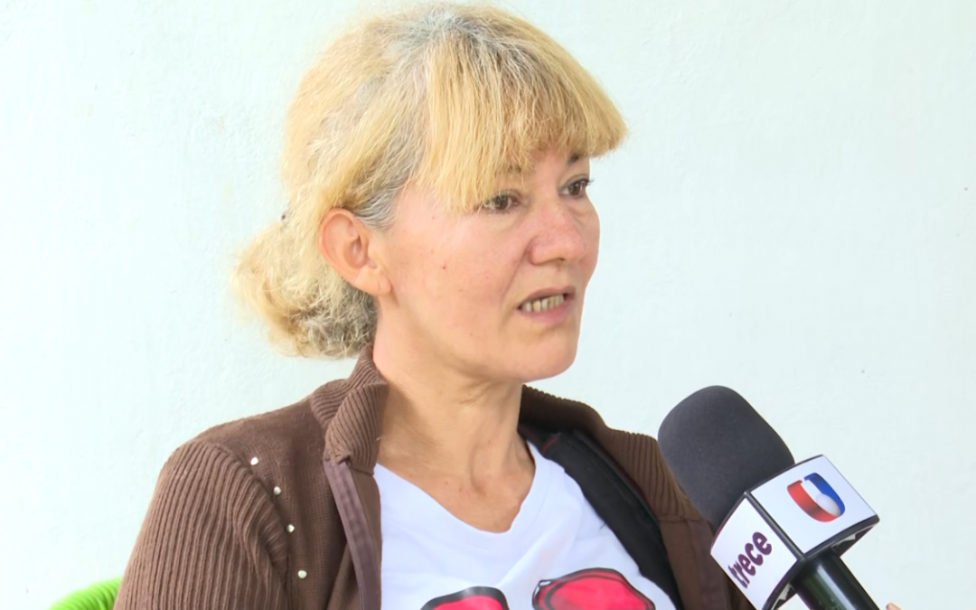 Tras accidente en bus, mujer exige justicia