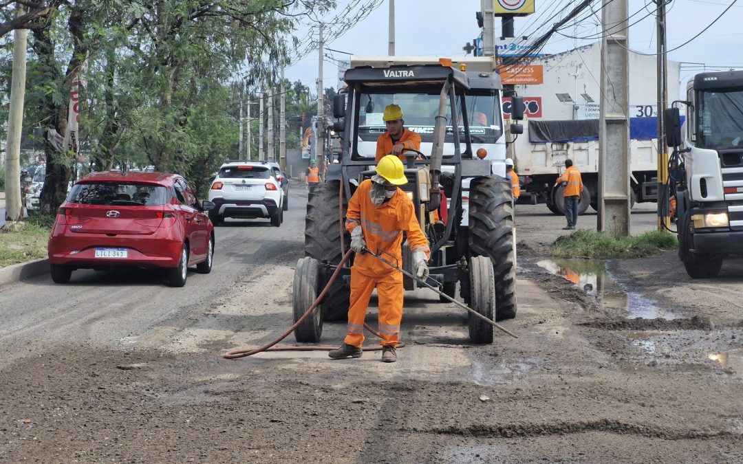 Informan que el frente de las obras en Mariscal López será trasladado