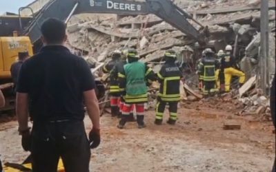 Derrumbe en Encarnación: hallan segundo cuerpo entre los escombros