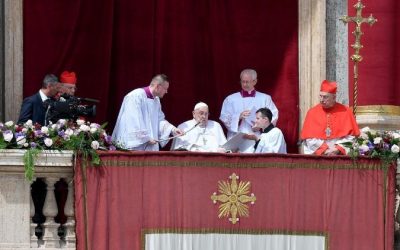 Así fue la última aparición pública del papa Francisco antes de su muerte