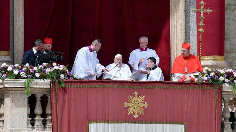 Así fue la última aparición pública del papa Francisco antes de su muerte