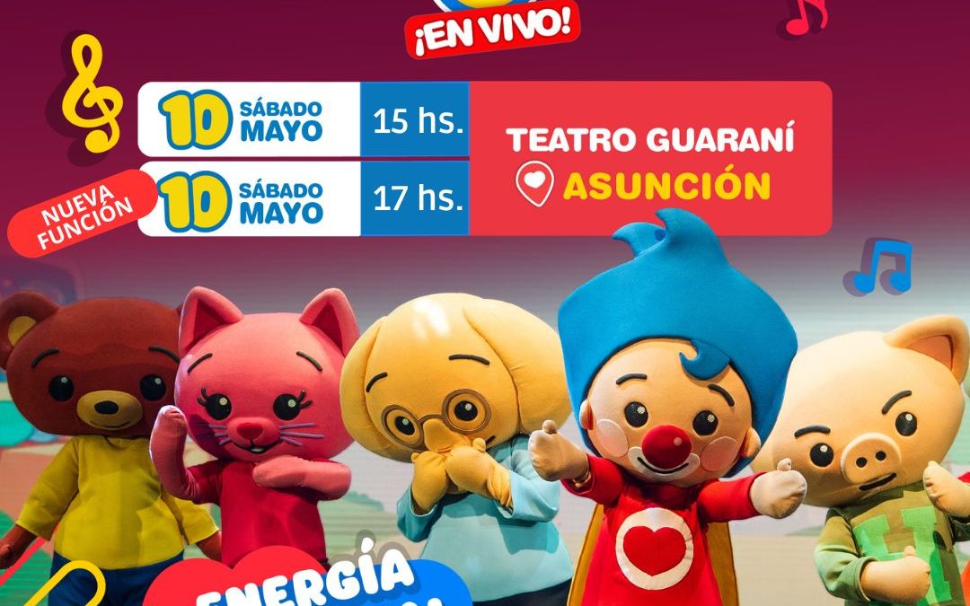 ¡Nueva función habilitada para disfrutar del show de Plim Plim este finde!