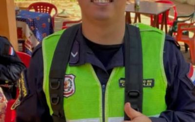 En medio del temporal, rayó mató a joven policía en Eusebio Ayala