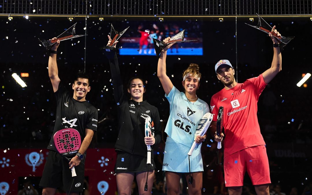 Premier Pádel: ¡Bea-Claudia y ‘Chingalán’ se coronan en Asunción!