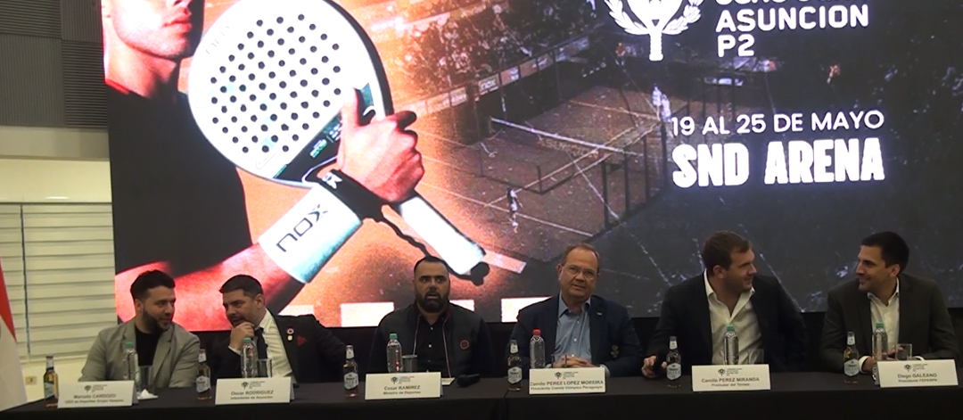 Realizaron el lanzamiento del Premier Padel Ueno Bank Asunción P2