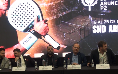 Realizaron el lanzamiento del Premier Padel Ueno Bank Asunción P2