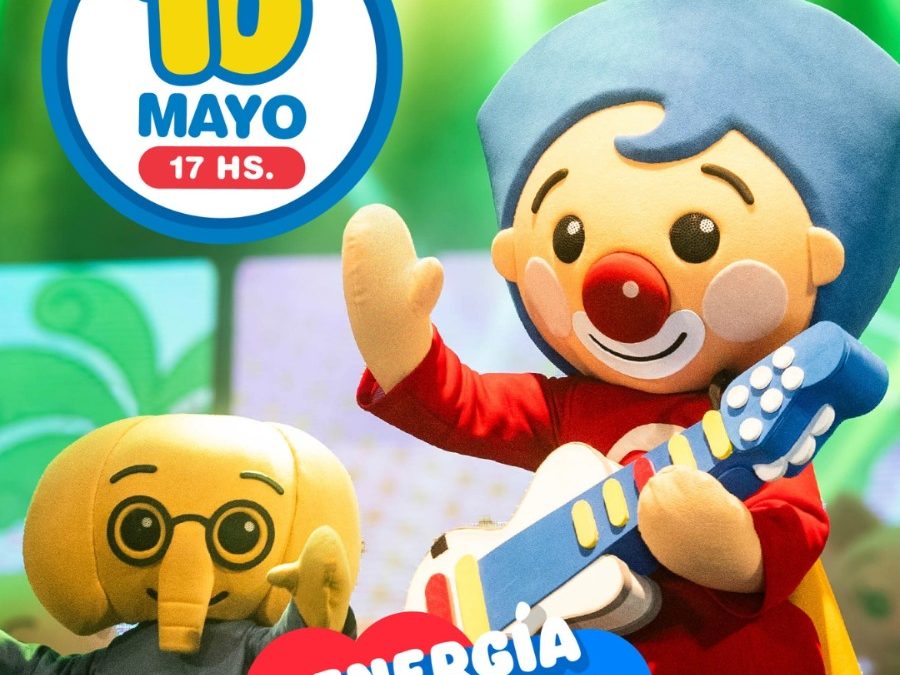 El exitoso espectáculo de Plim Plim regresa a Asunción el  10 de mayo