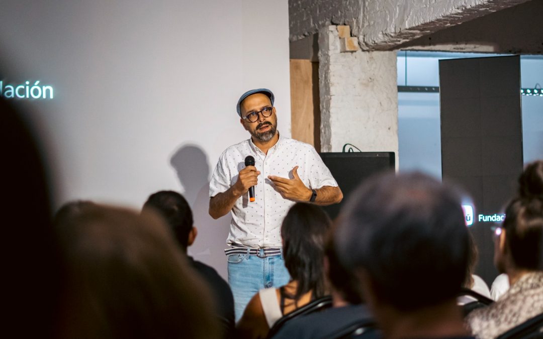Paz Encina presentó los audiovisuales finales del proyecto “Atravesar el río”